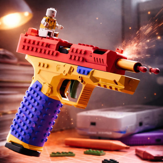 Legoblxst Buildable Brick Blaster – Lego Pistol