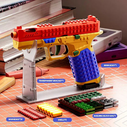 Legoblxst Buildable Brick Blaster – Lego Pistol