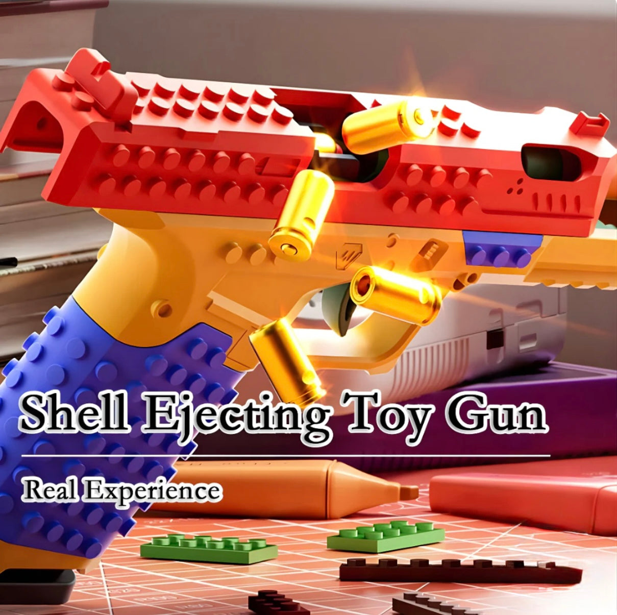 Legoblxst Buildable Brick Blaster – Lego Pistol